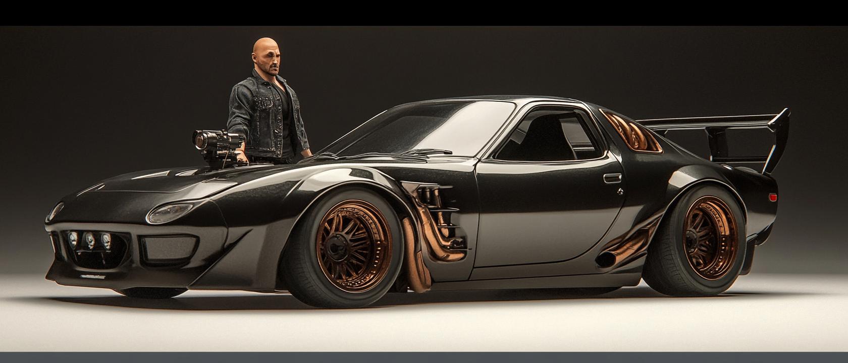 Mazda rx 7 форсаж 1, mazda rx 7 доминика торетто, форсаж 1 mazda rx 7, форсаж mazda rx 7, mazda rx 7 из форсажа 1