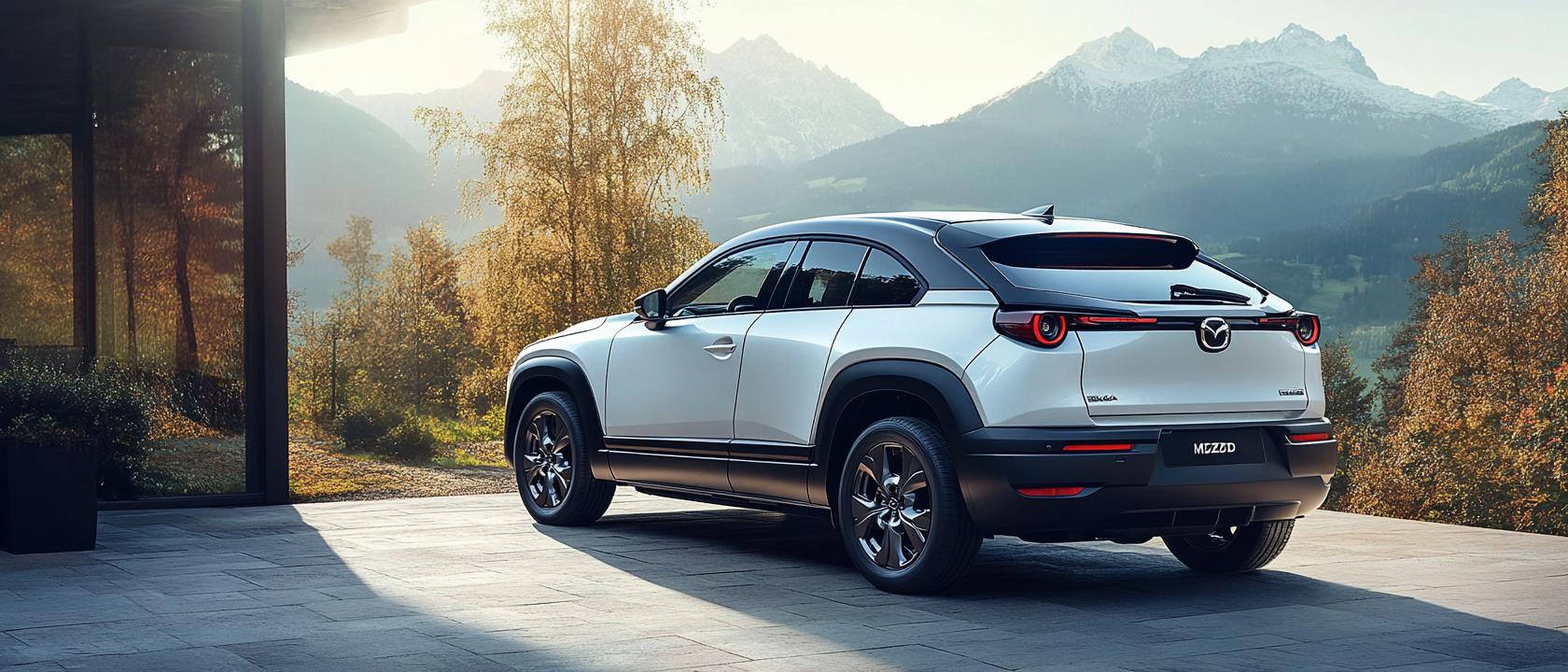 электронная мазда, mazda электромобиль, Электрическая mazda, электронная мазда, mazda электромобиль